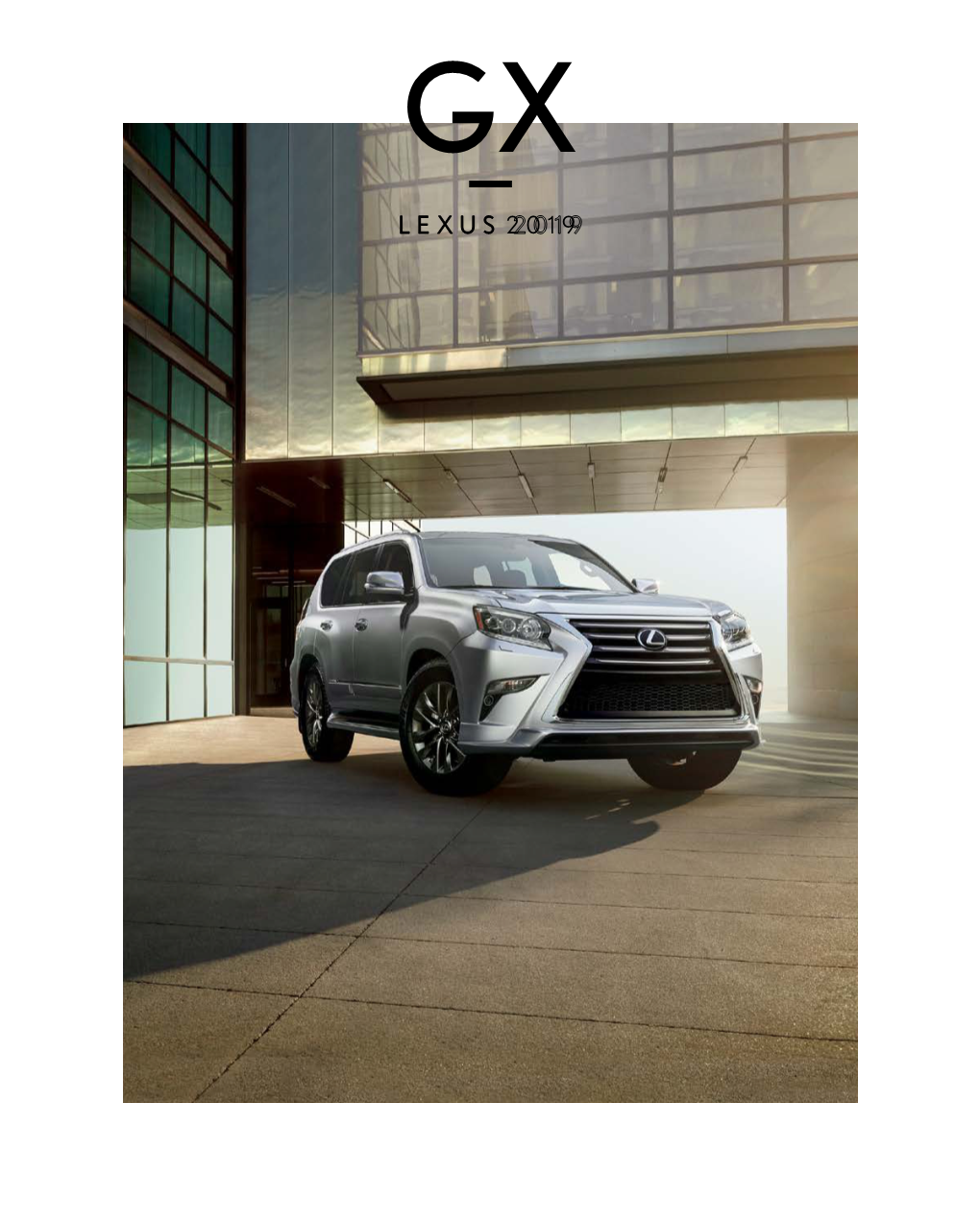 Brochure for the 2019 GX