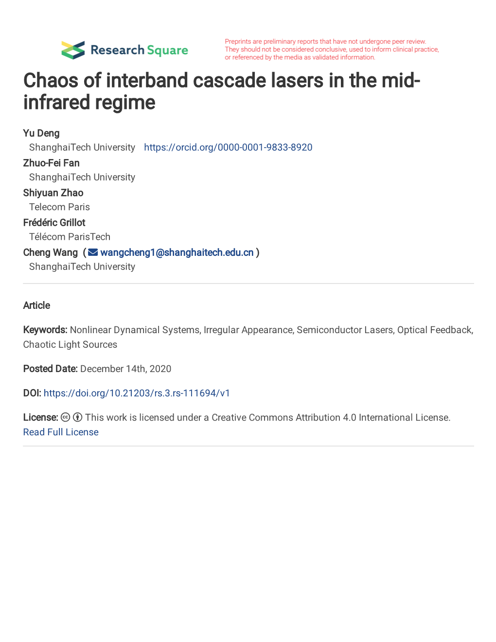 Chaos of Interband Cascade Lasers in the Mid-Infrared Regime