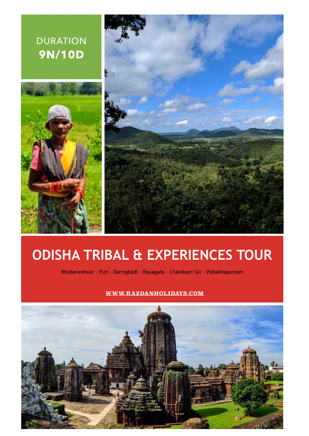 Odisha Tribal & Experiences Tour