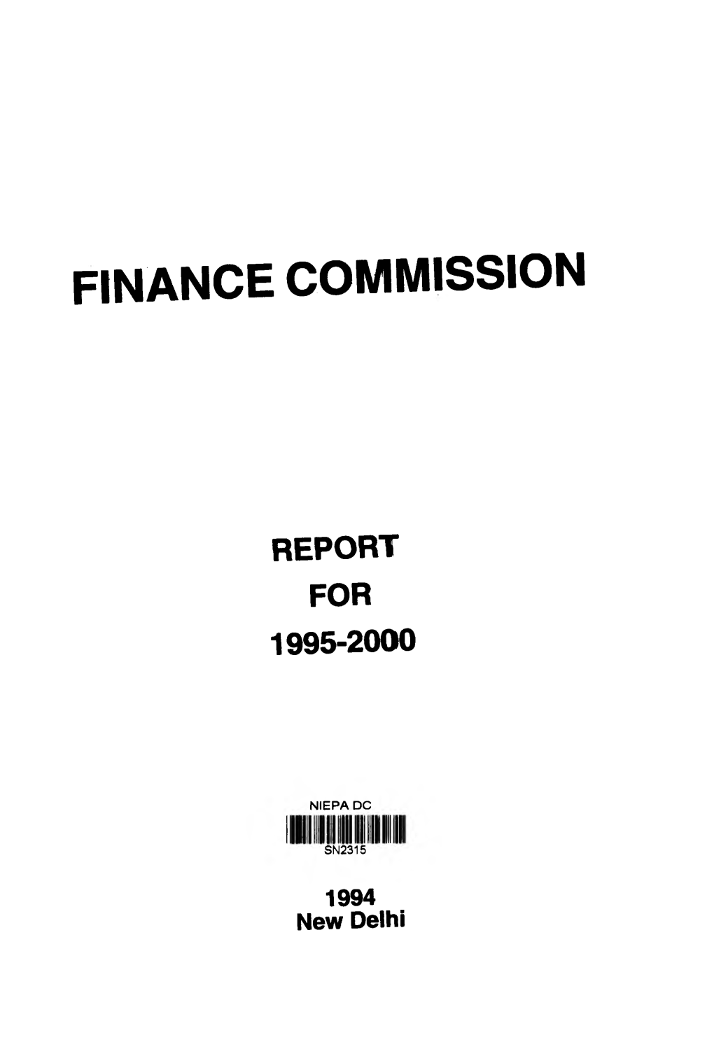 Finance Commission