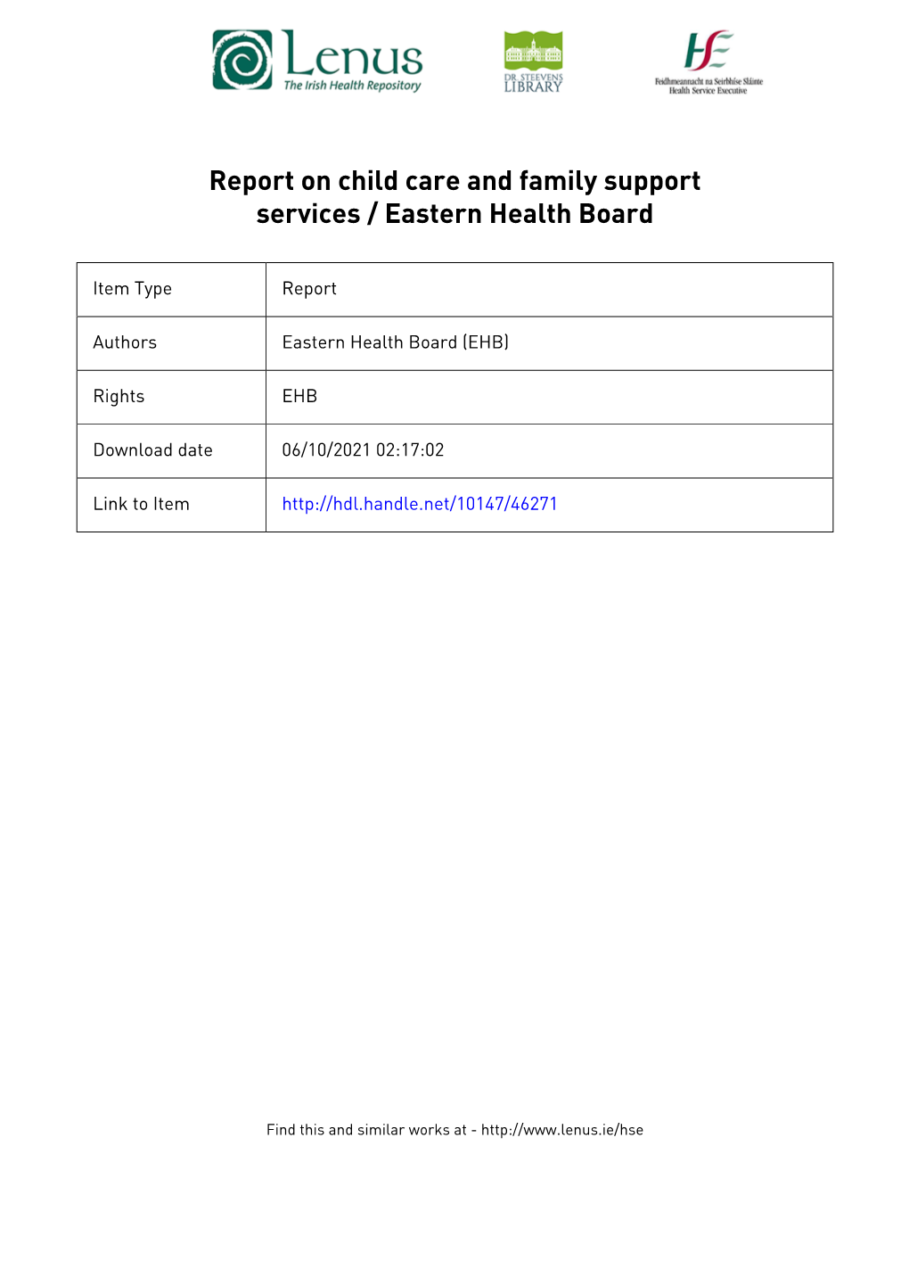 Eastern Health Board