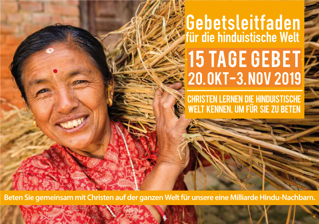 15 Tage Gebet Für Die Hinduistische Welt“!