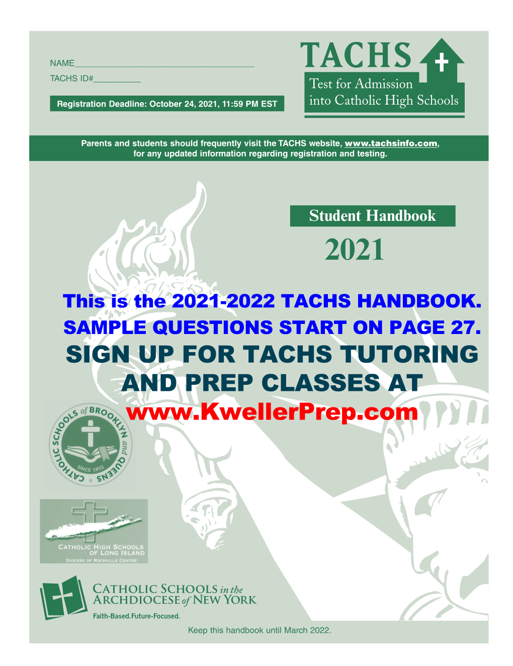 2021-2022 Tachs Handbook