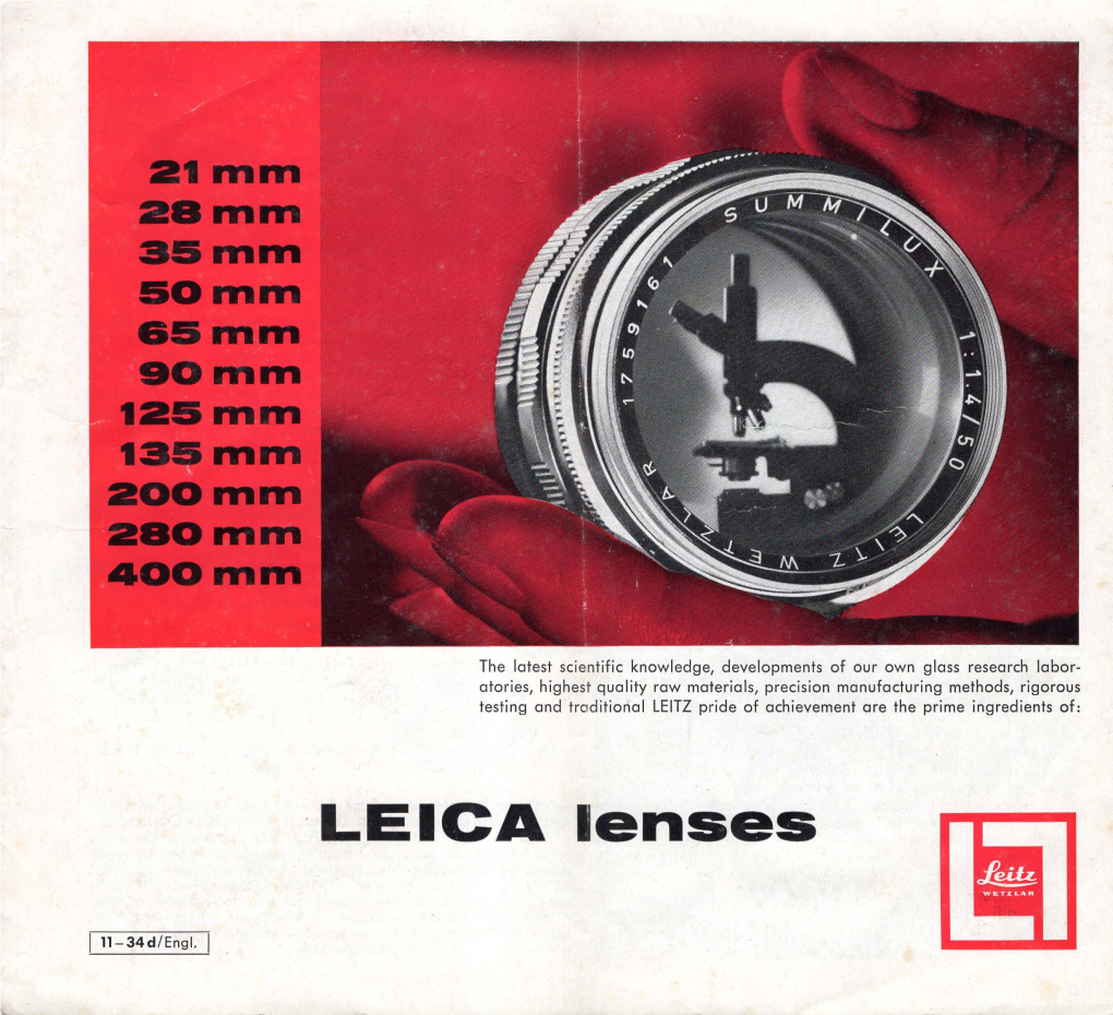 'L EICA Lenses