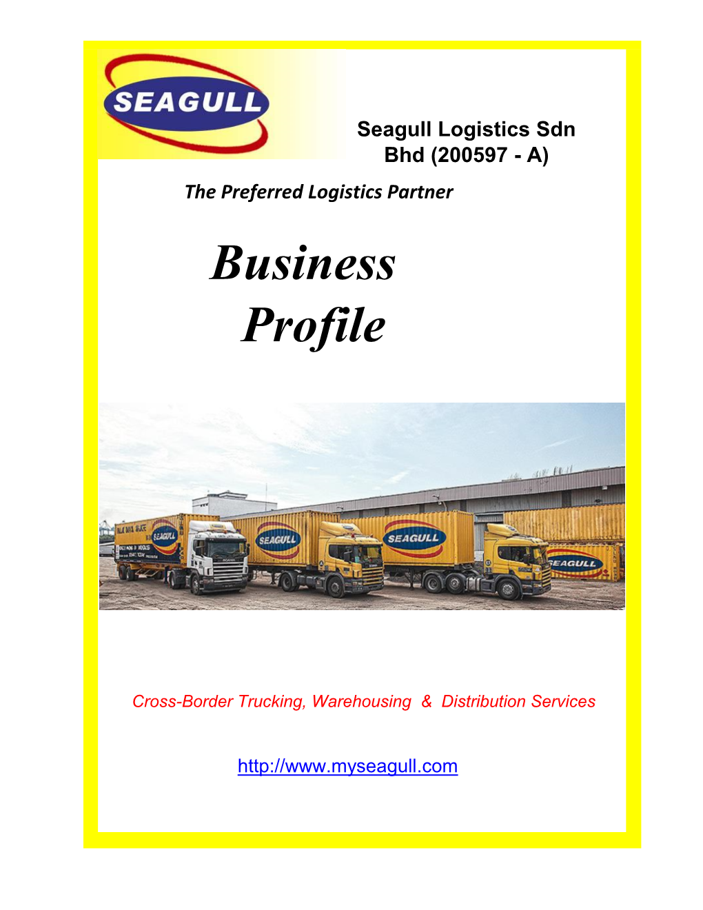 The Preferred Logistics Partner Business Profile Seagull