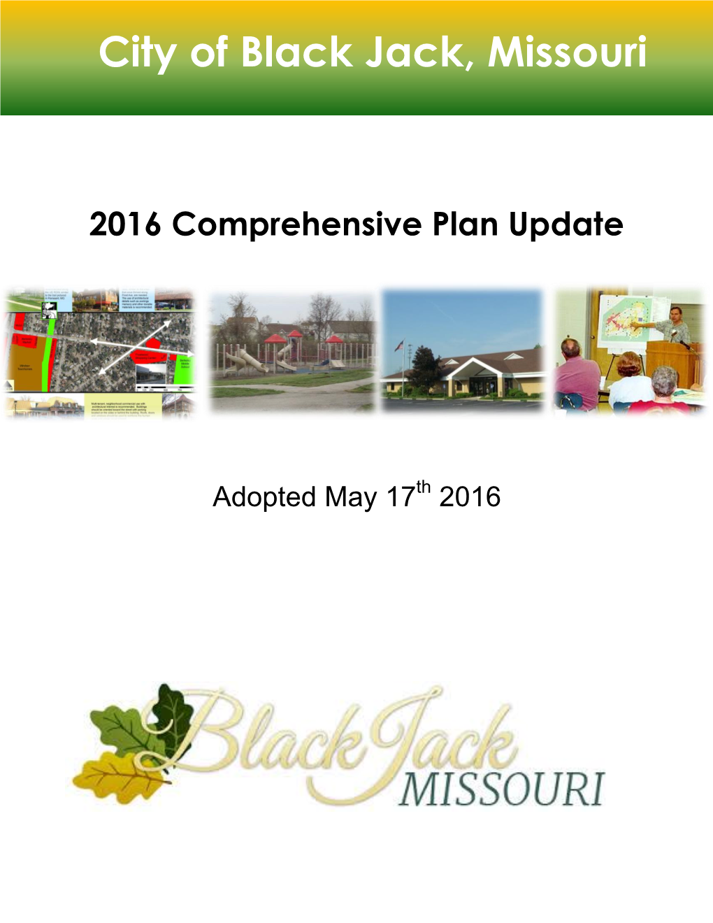 City of Black Jack Comprehensive Plan Update