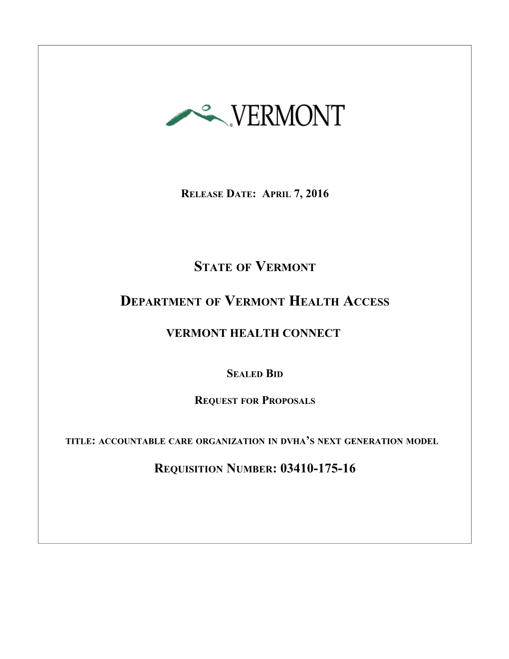 Department of Vermont Health Access s1