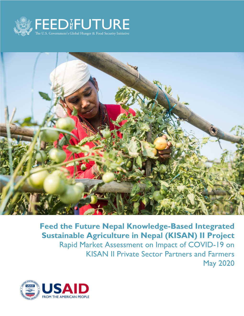 (KISAN) II Project Rapid Market Assessment on Impact of COVID-19 on KISAN II Private Sector Partners and Farmers May 2020