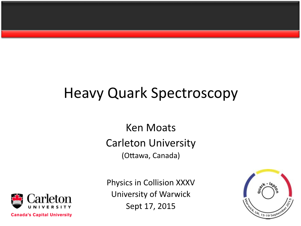 Heavy Quark Spectroscopy