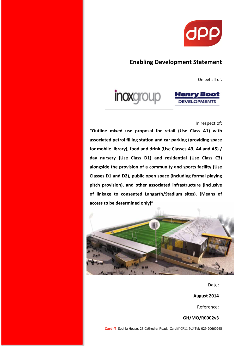 Enabling Development Statement