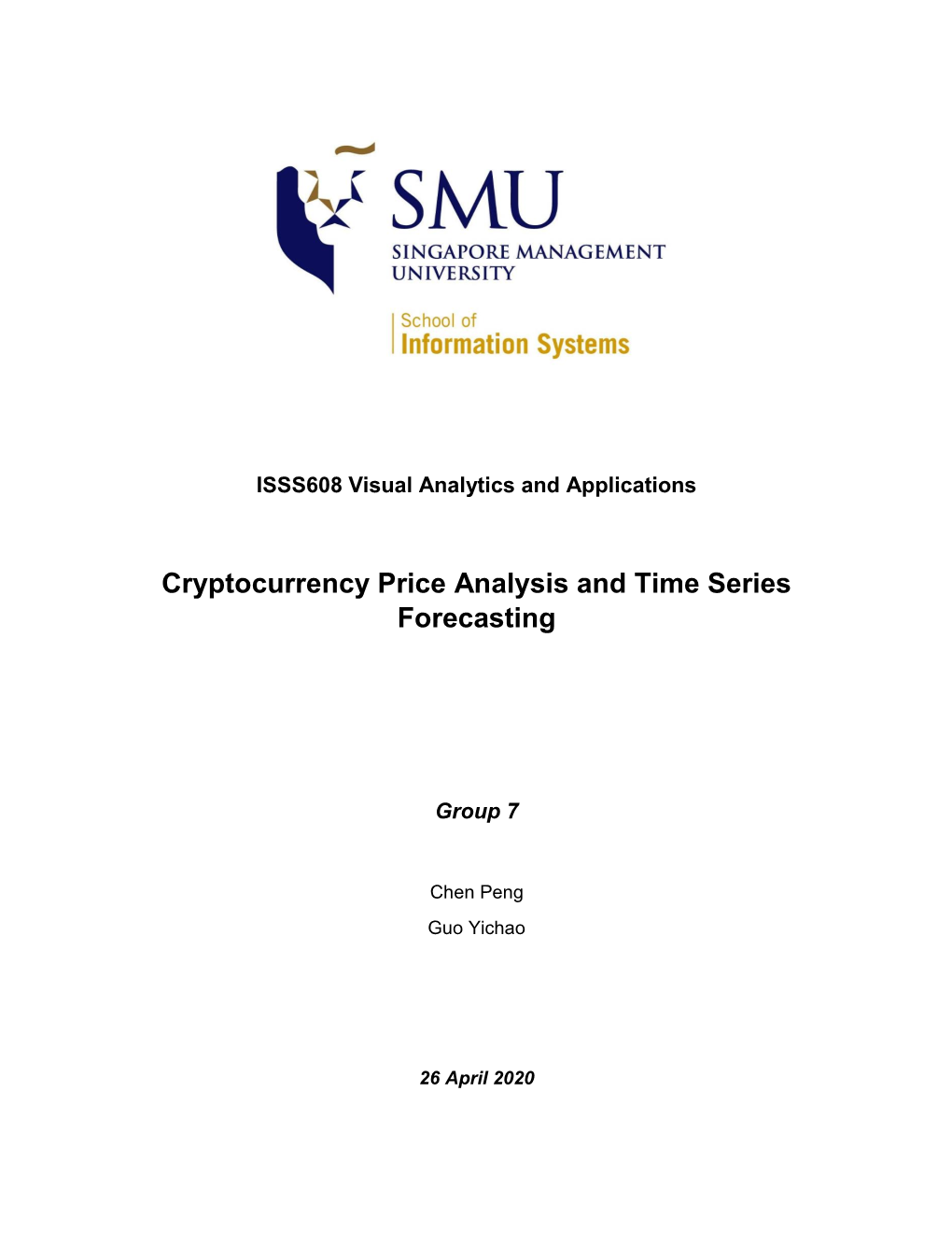 Cryptocurrency Price Analysis and Time Series Forecasting