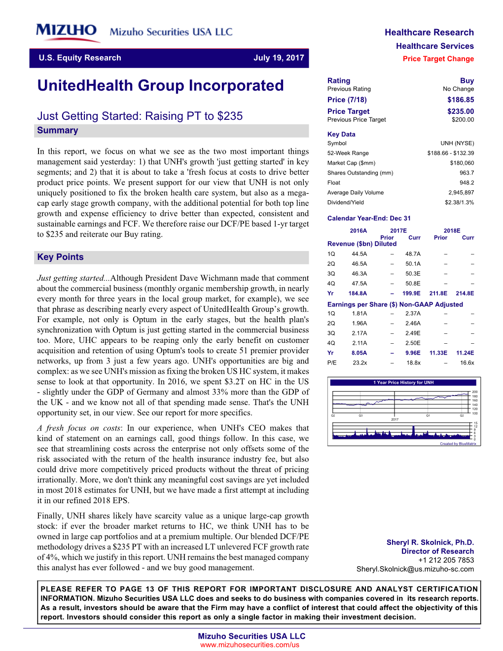 Unitedhealth Group Incorporated