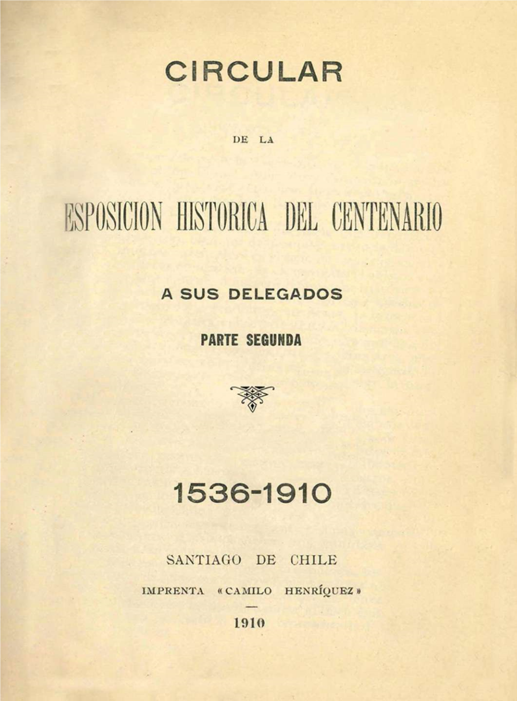 Aposicion Historica Del Centenario