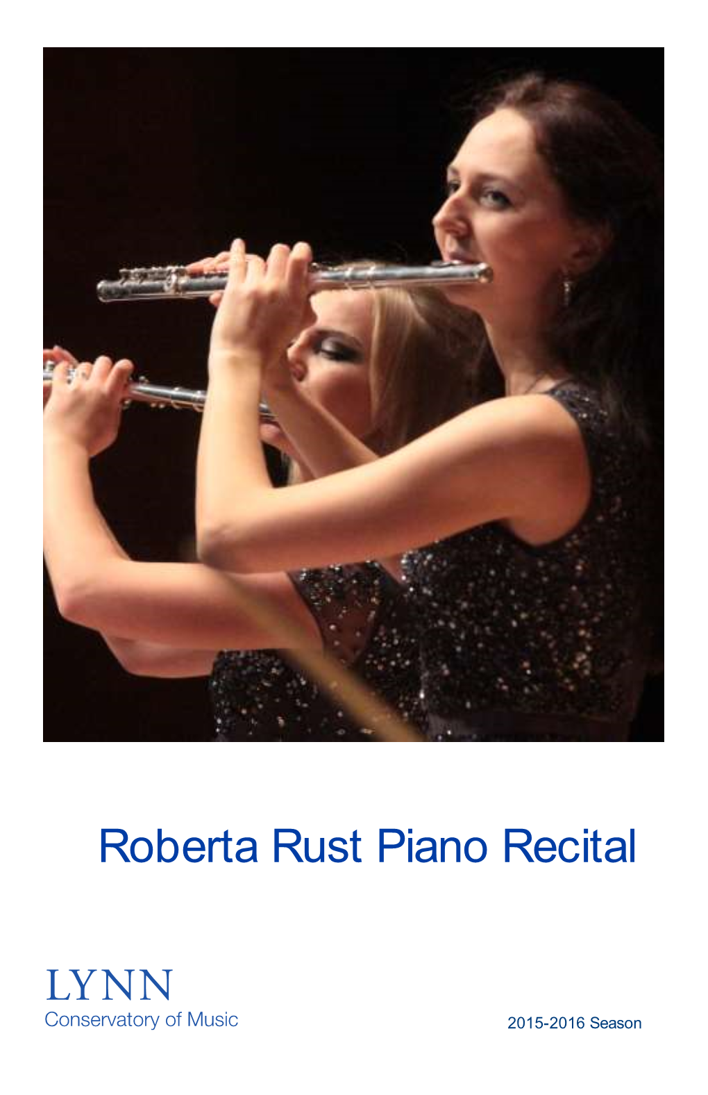 2015-2016 Roberta Rust Piano Recital