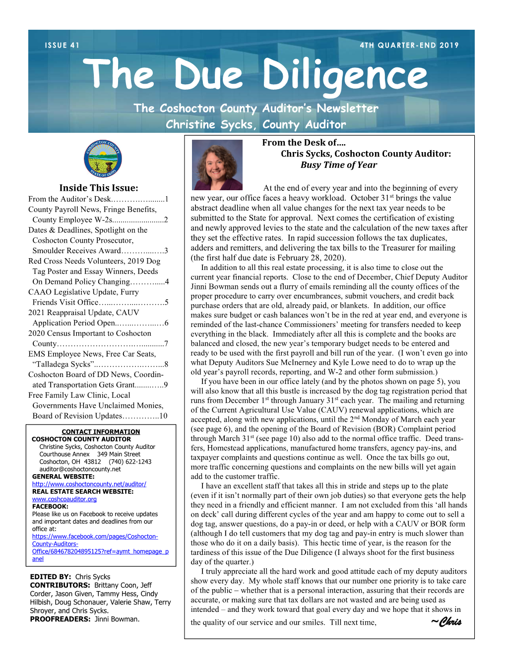 The Due Diligence