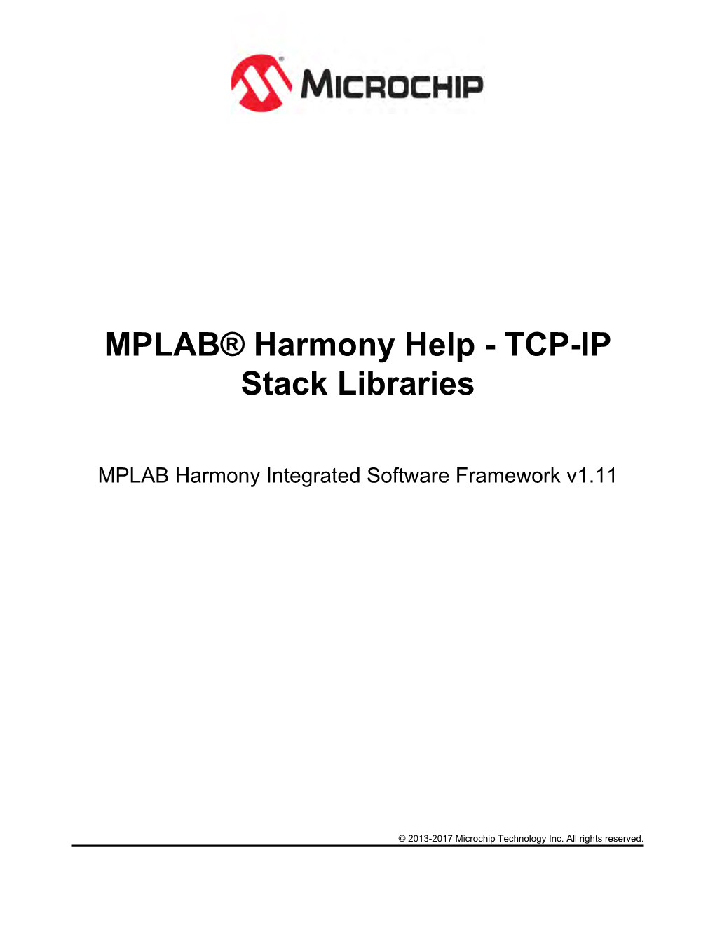 TCP-IP Stack Libraries