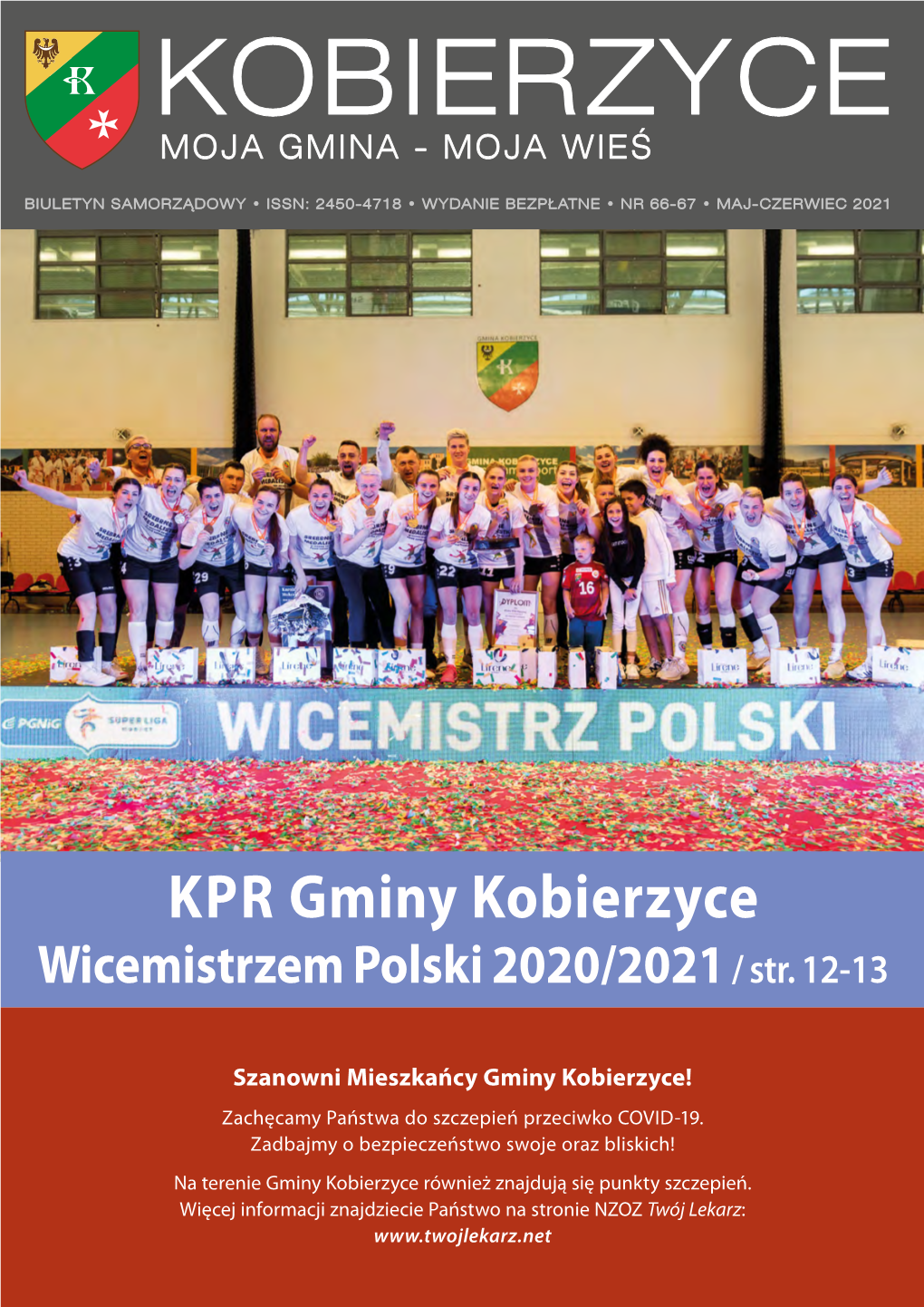 KPR Gminy Kobierzyce Wicemistrzem Polski 2020/2021 / Str