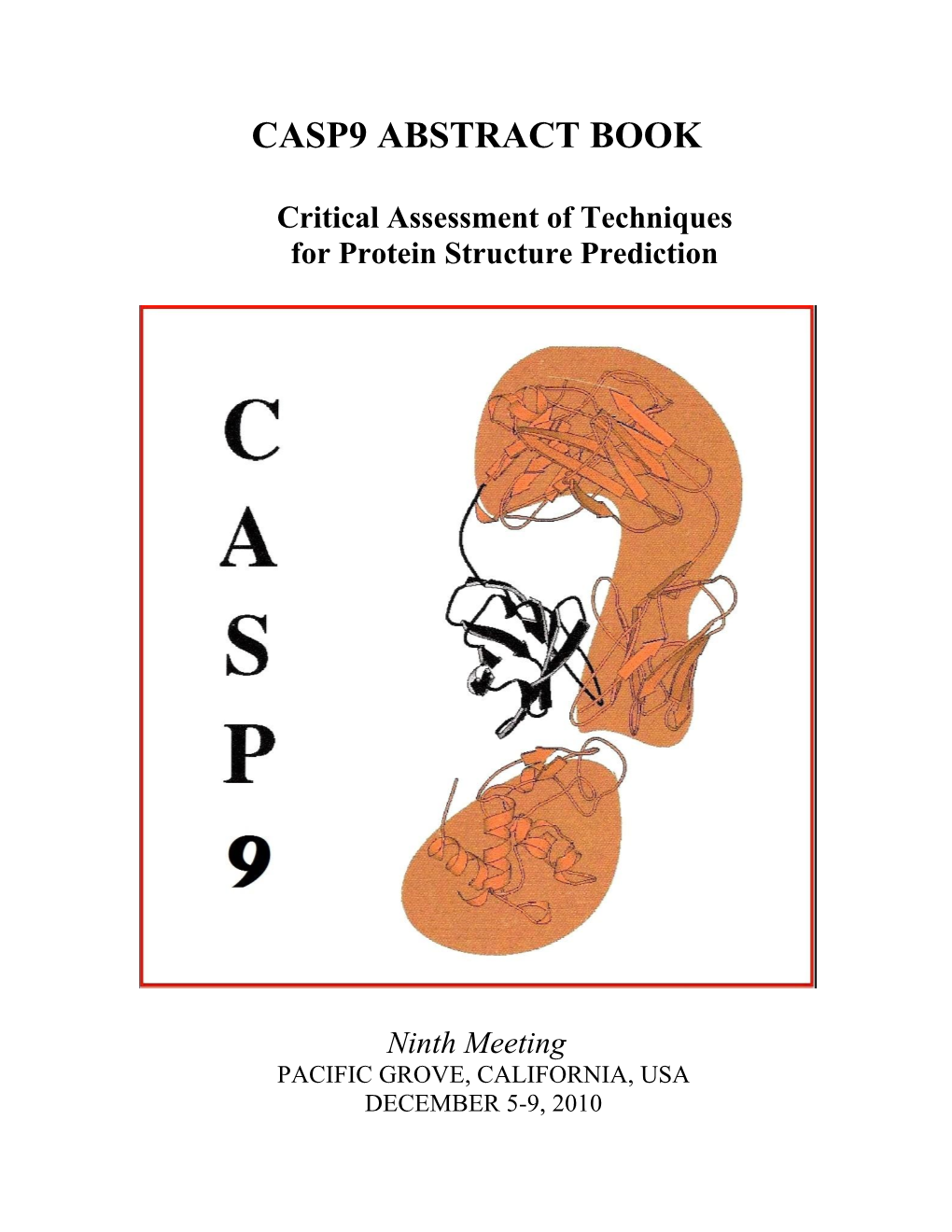 Casp9 Abstract Book