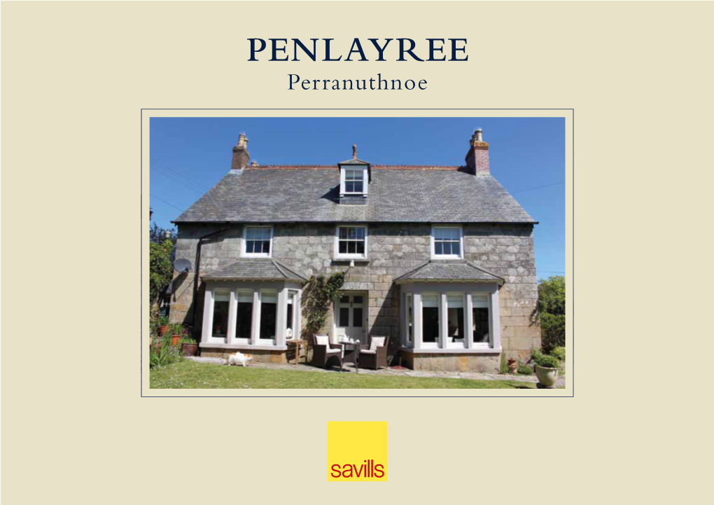 PENLAYREE Perranuthnoe