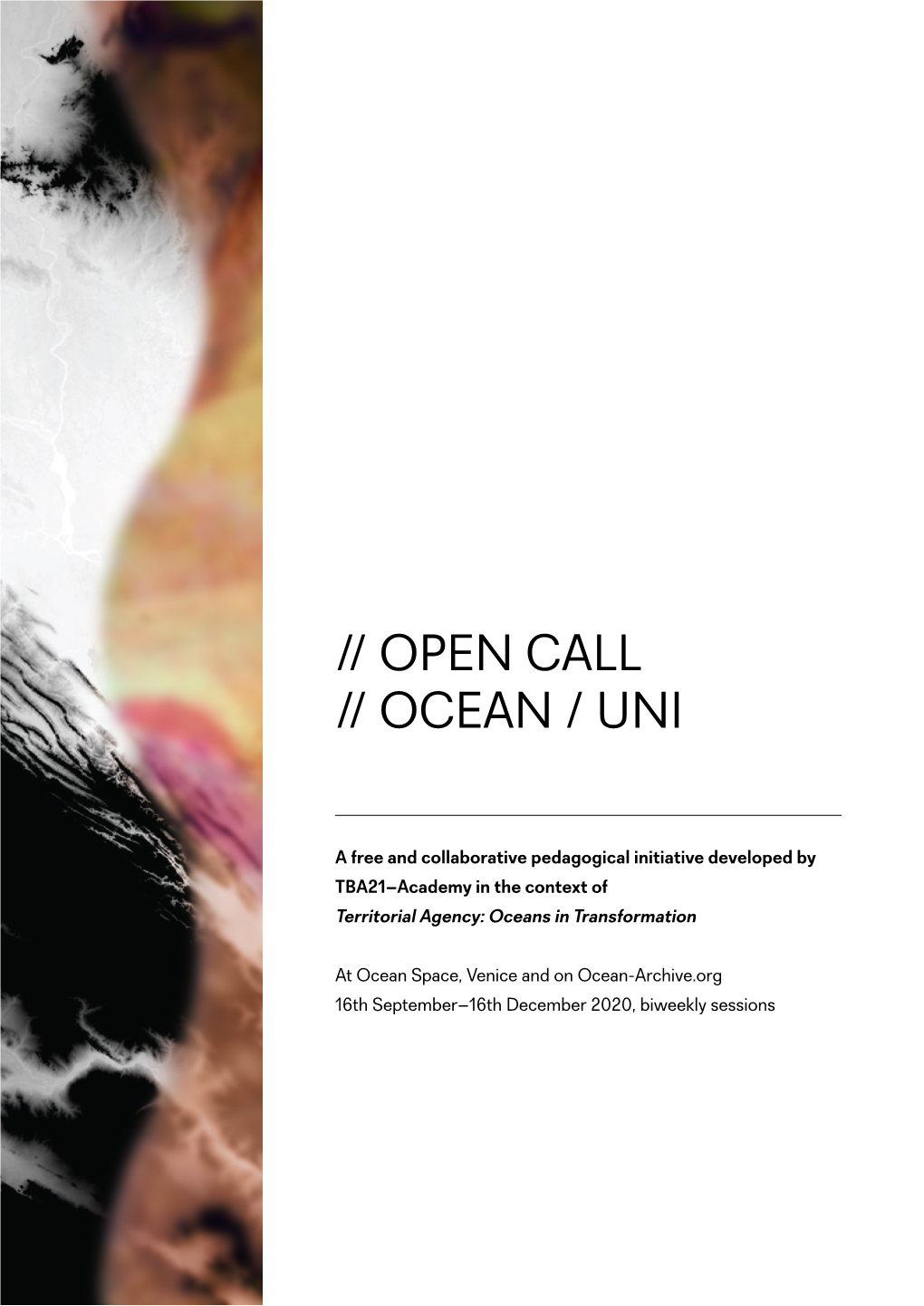 Ocean Uni Open Call