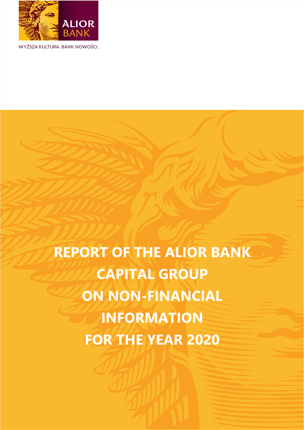 Non-Financial Reports of Alior Bank S.A. Capital Group for 2020