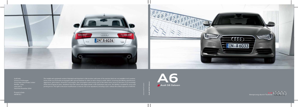 Audi A6/S6 Saloon A6 Audi S6saloon