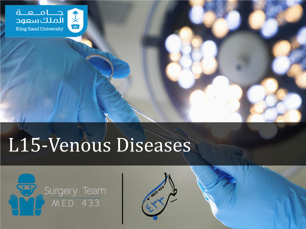 L15-Venous Diseases