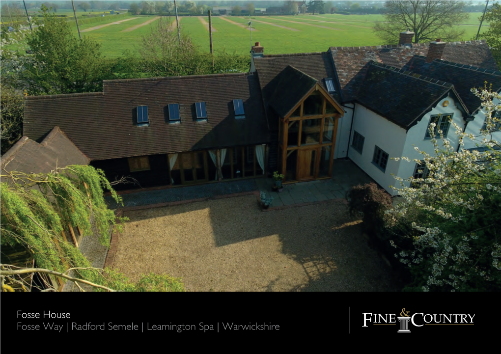 Fosse House Fosse Way | Radford Semele | Leamington Spa | Warwickshire