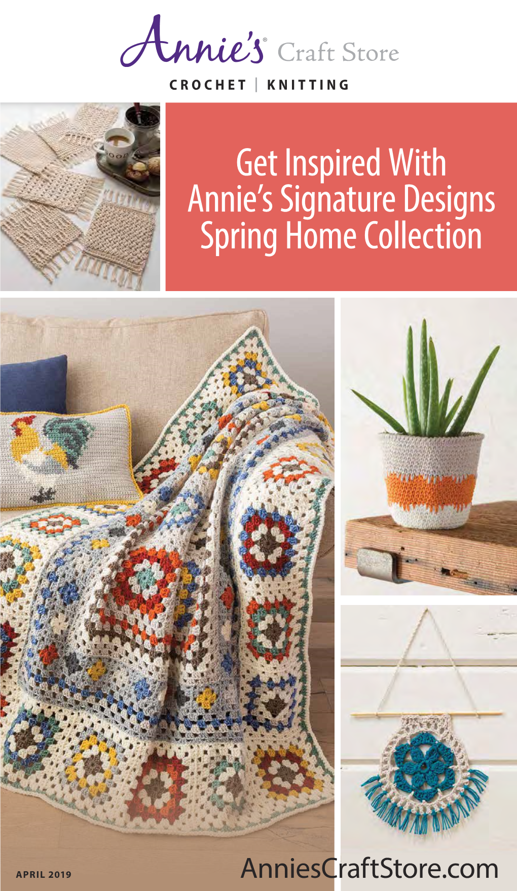 Get Inspired with Annie's Signature Designs Spring Home Collection