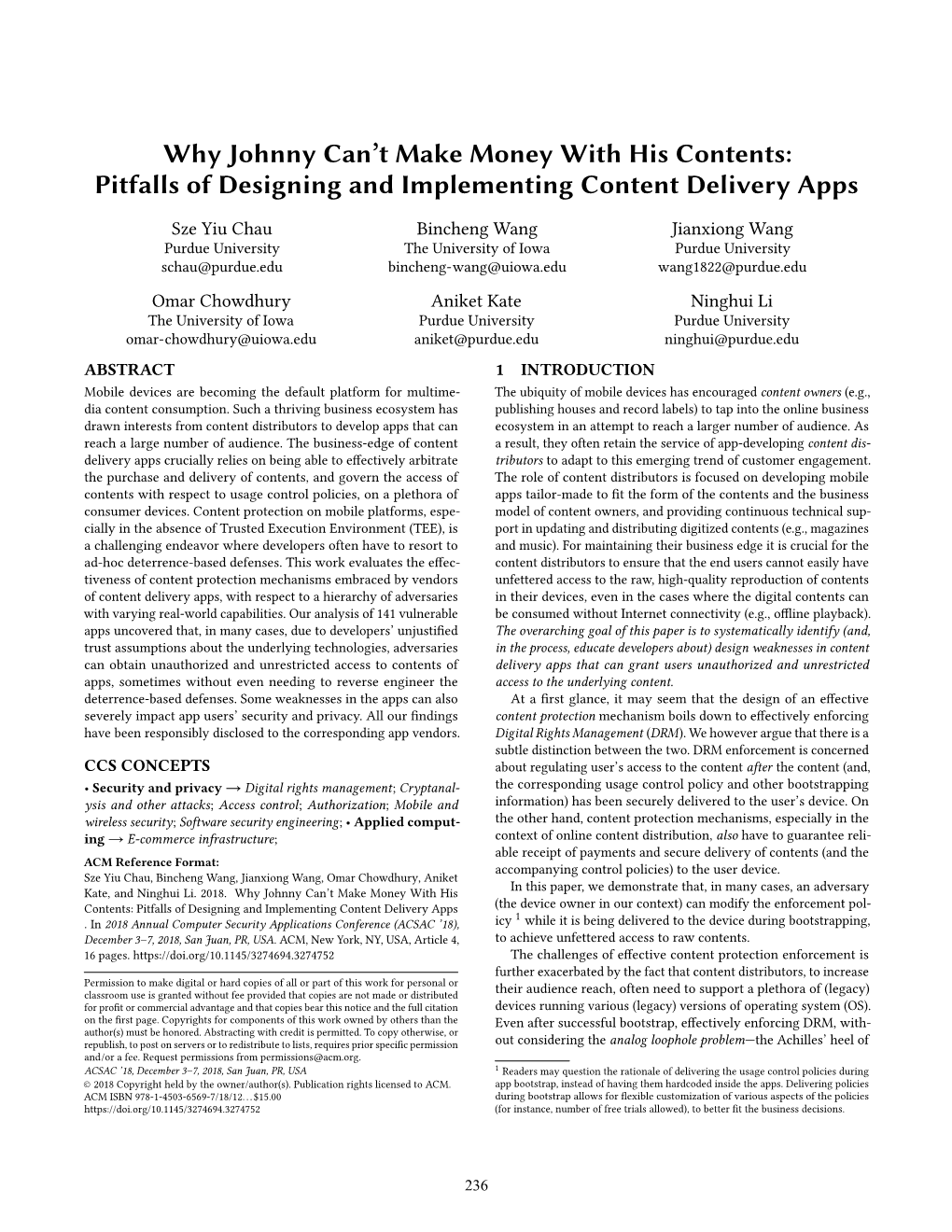 Pitfalls of Designing and Implementing Content Delivery Apps