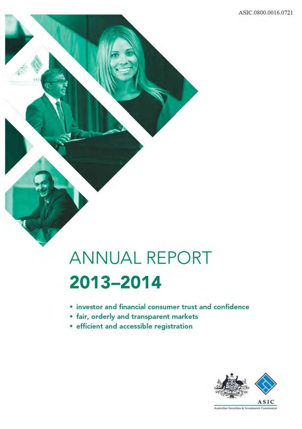 ASIC's Annual Report 2013-2014 [PDF 90