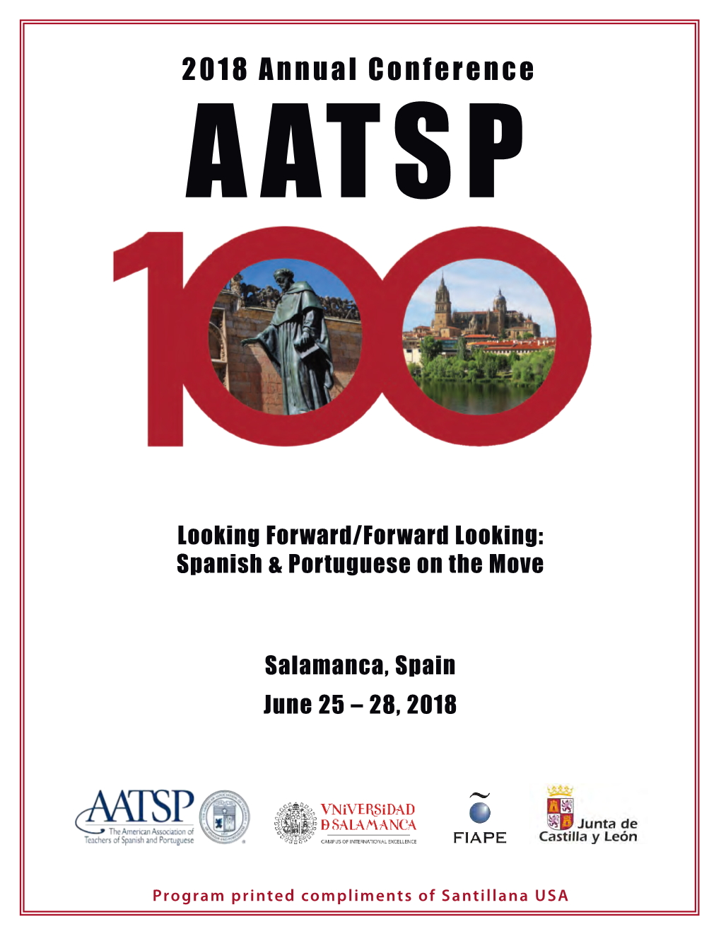 AATSP 2018 Program.Indd
