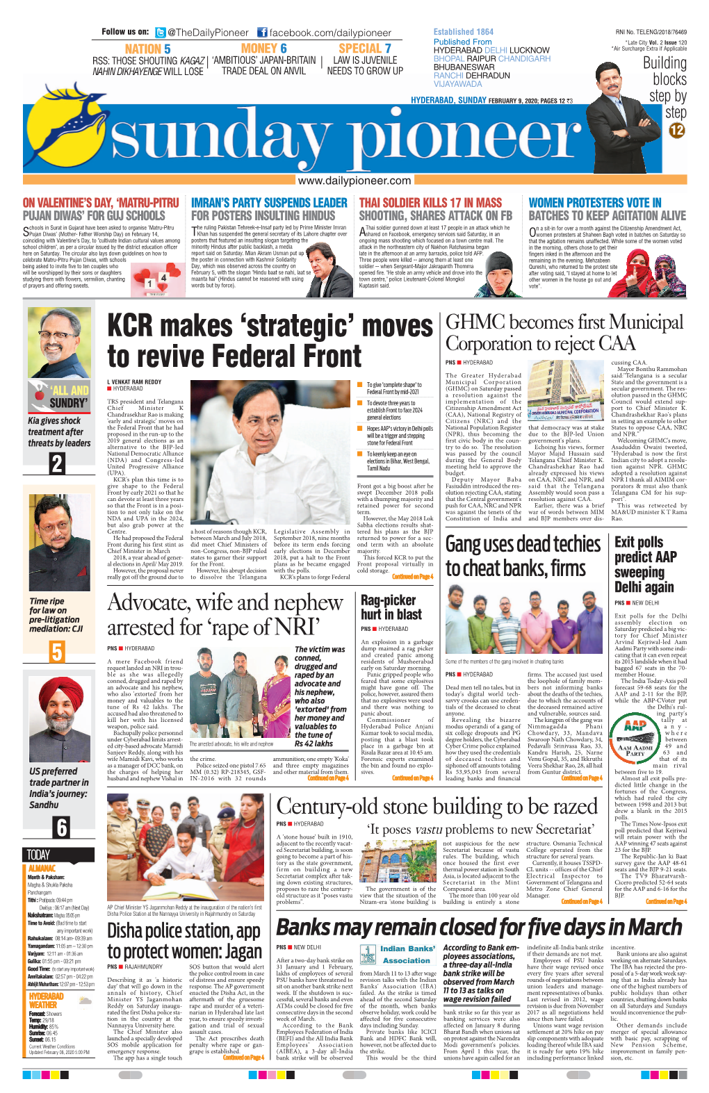 KCR Makes 'Strategic' Moves to Revive Federal Front