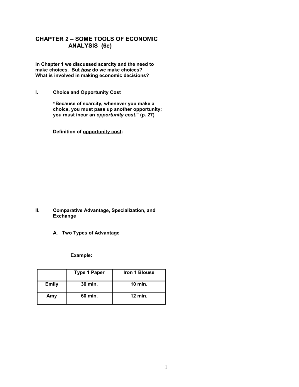 Chapter 1 - The Art And Science Of Economic Analysis