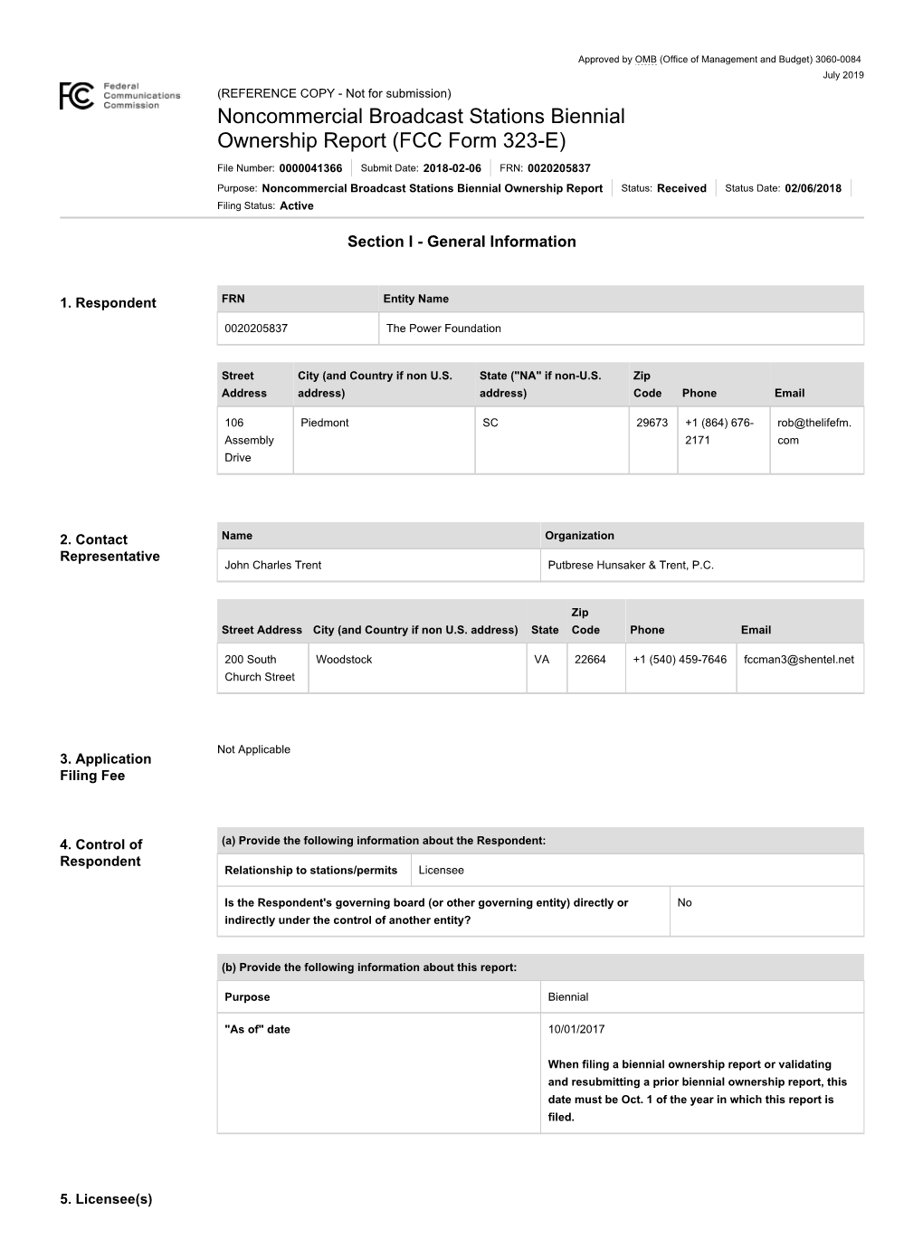 Licensing and Management System