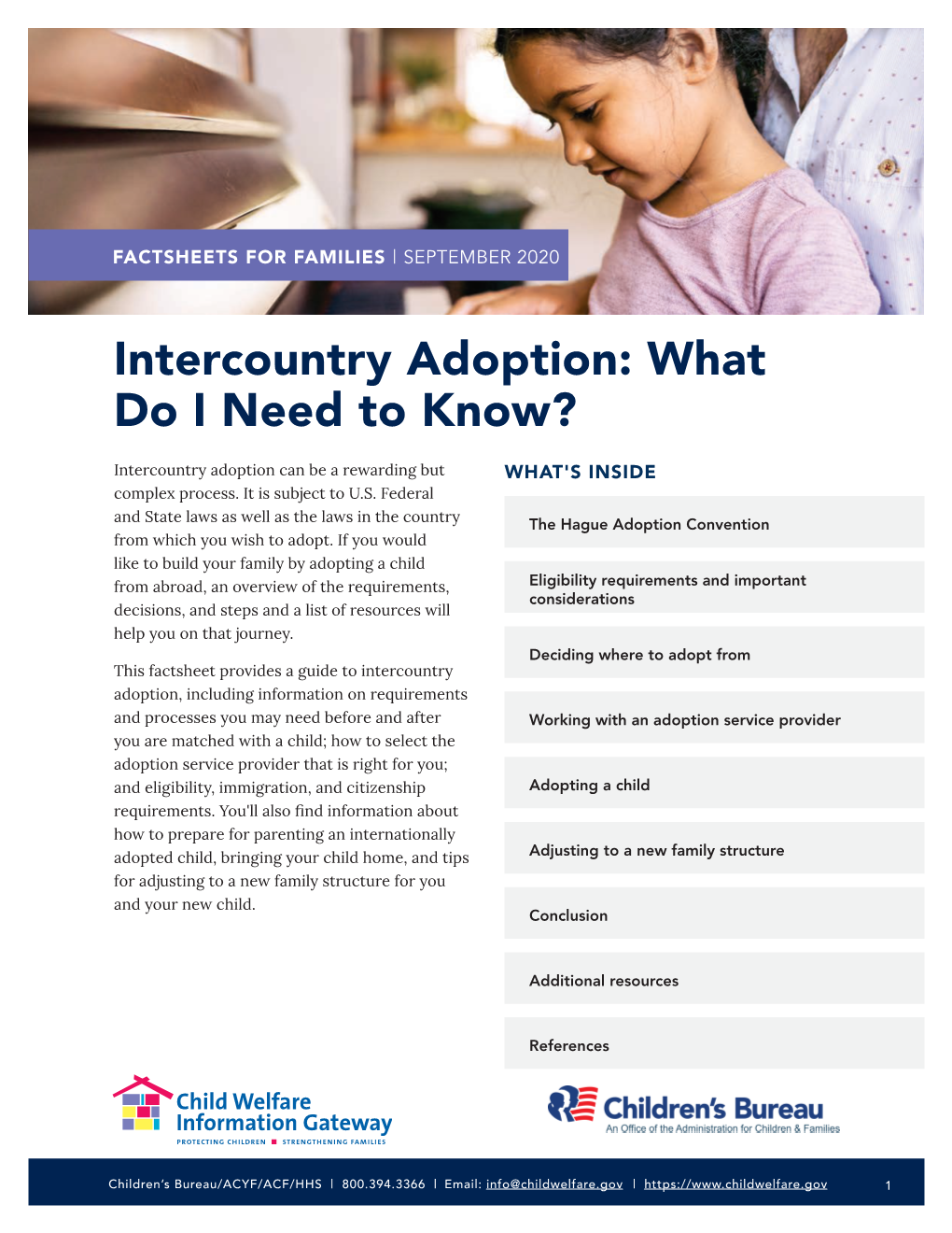 Intercountry Adoption: What Do I Need to Know?