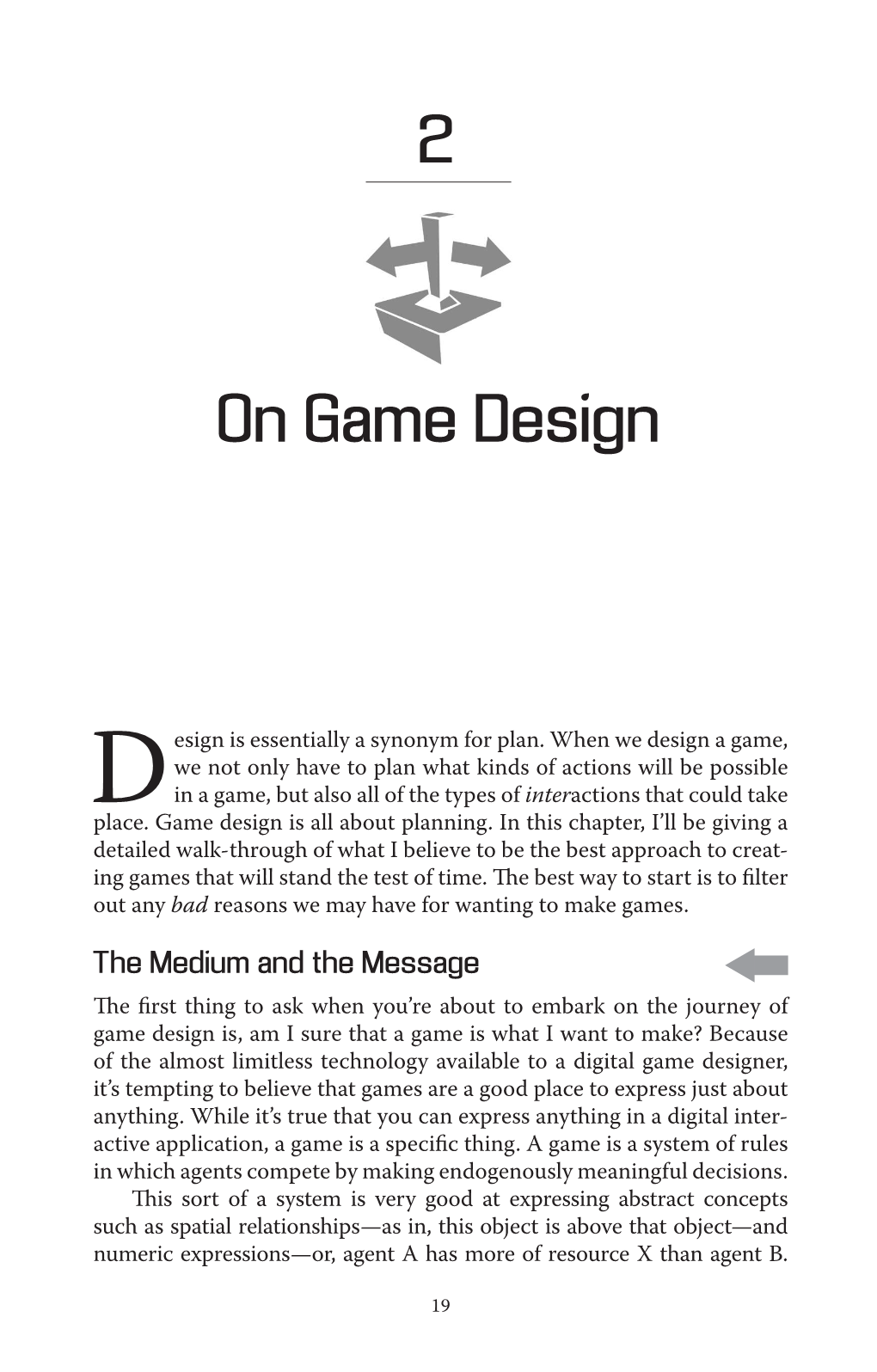 On Game Design