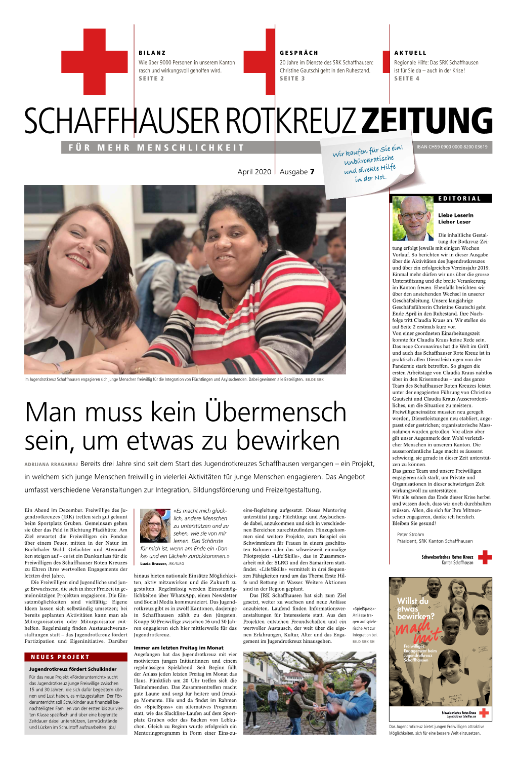 Schaffhauser Rotkreuz Zeitung