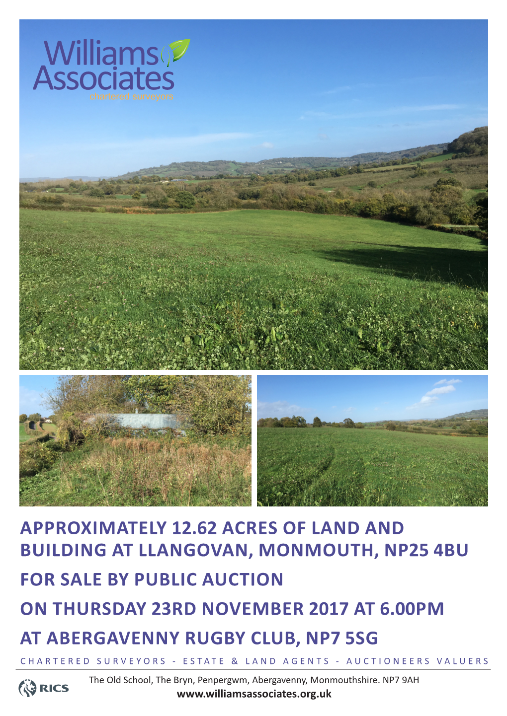 Approximately 12.62 Acres of Land and Building At