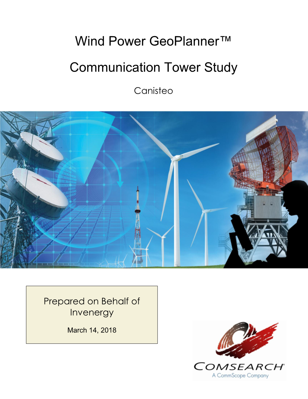 Wind Power Geoplanner™ Communication Tower Study Canisteo