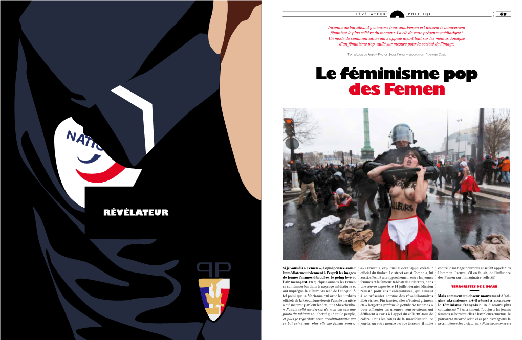 Le Féminisme Pop Des Femen