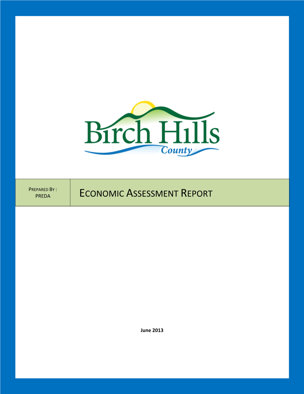 Economic Assessment Report