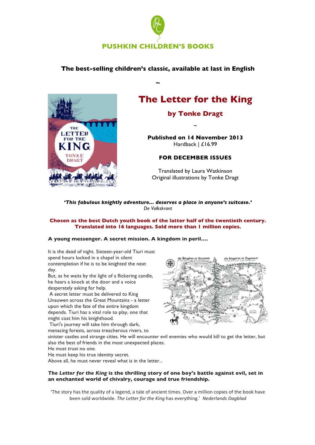 The Letter for the King