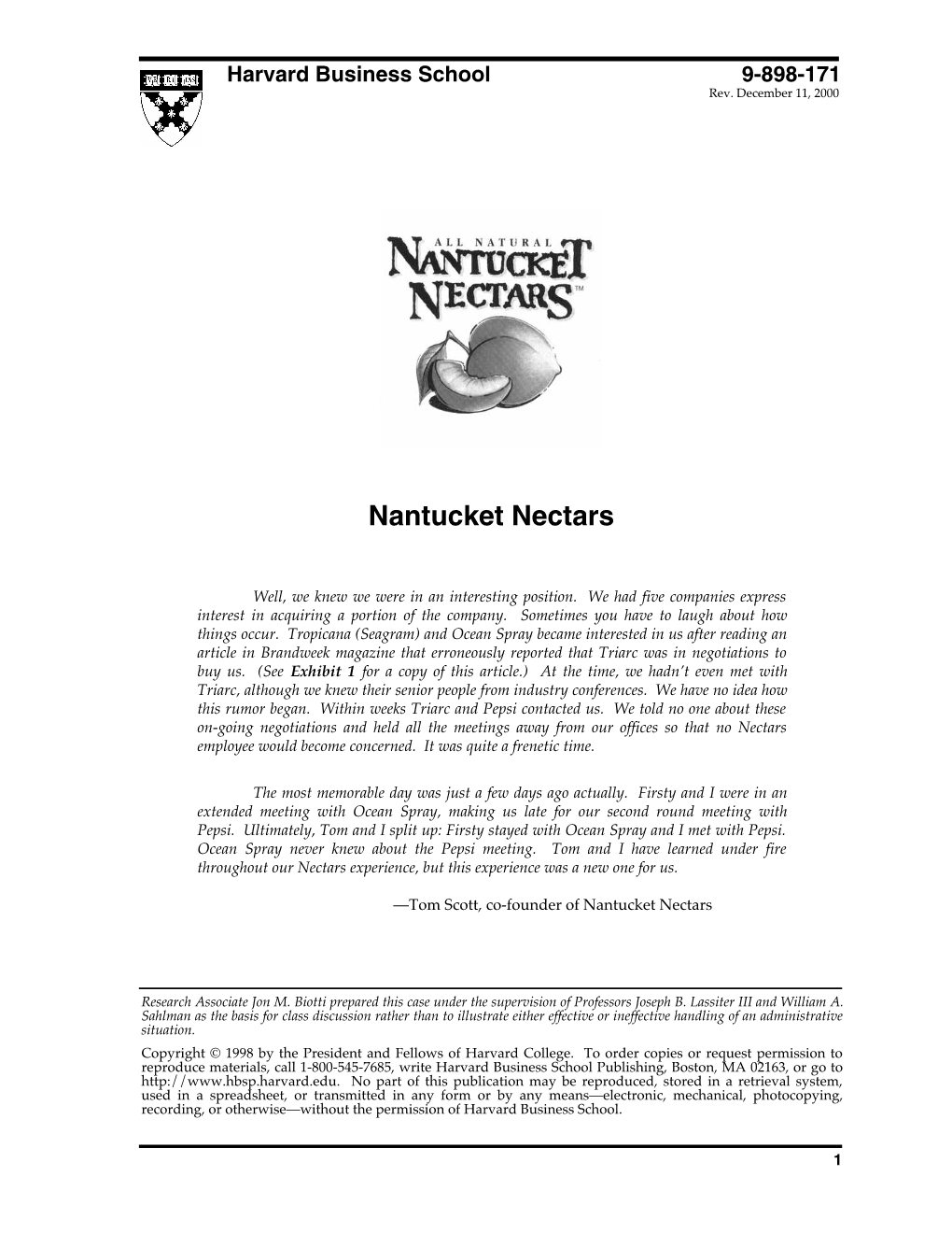 Nantucket Nectars