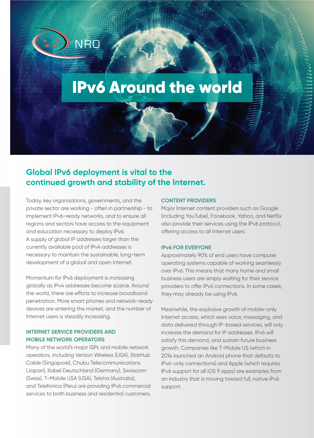 Ipv6 Around the World