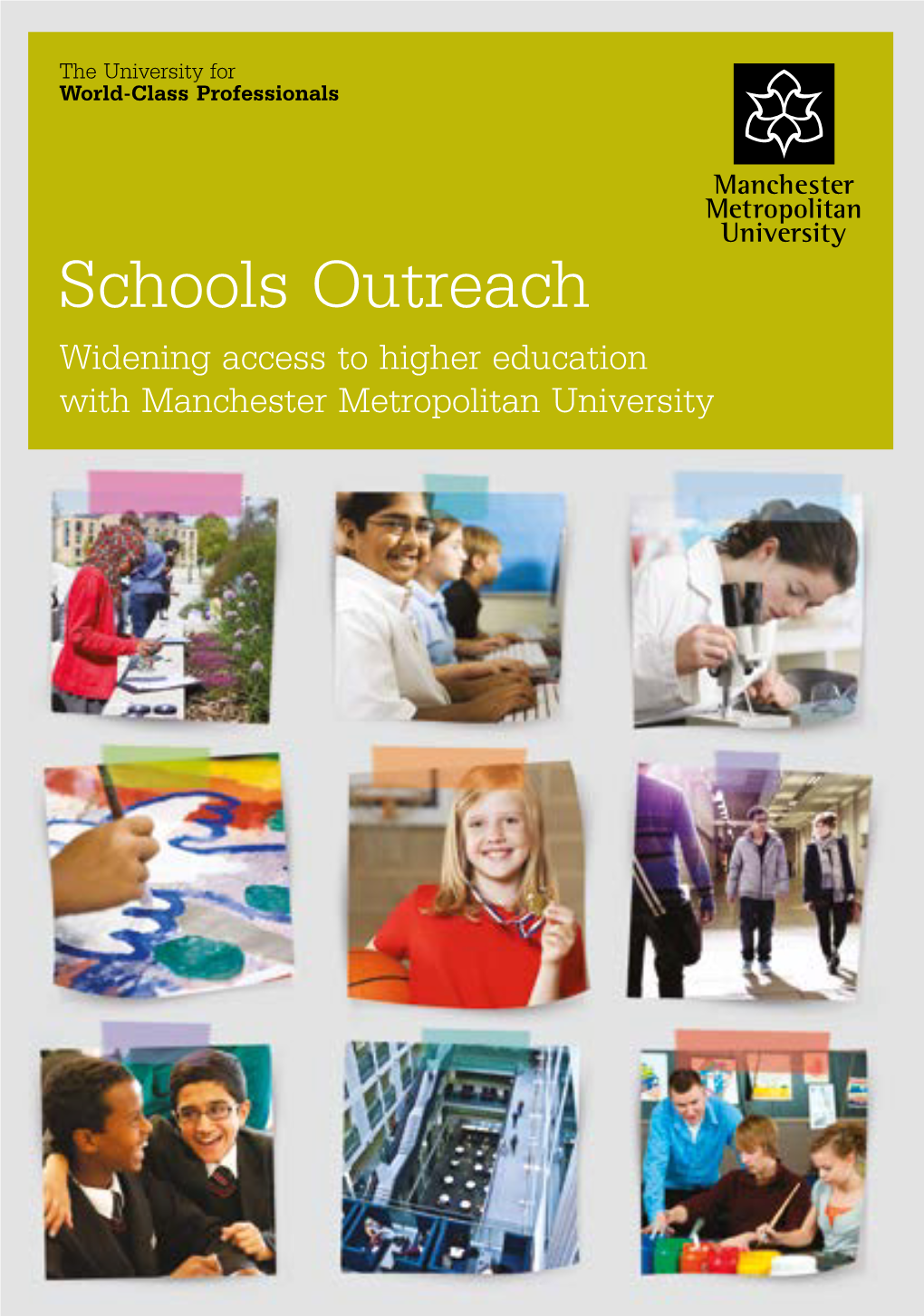 Schools Outreach Widening Access to Higher Education with Manchester Metropolitan University