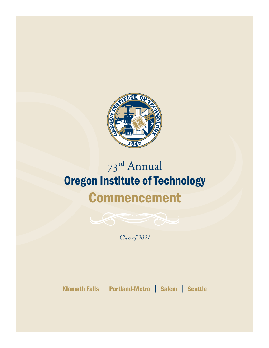 2021 Commencement Program