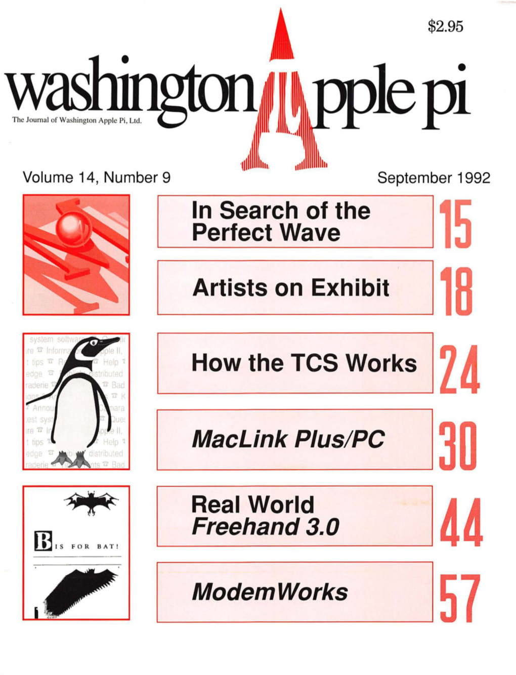 Artists on Exhibit How the TCS Works 2 4 Maclink Plus/PC Modemworks