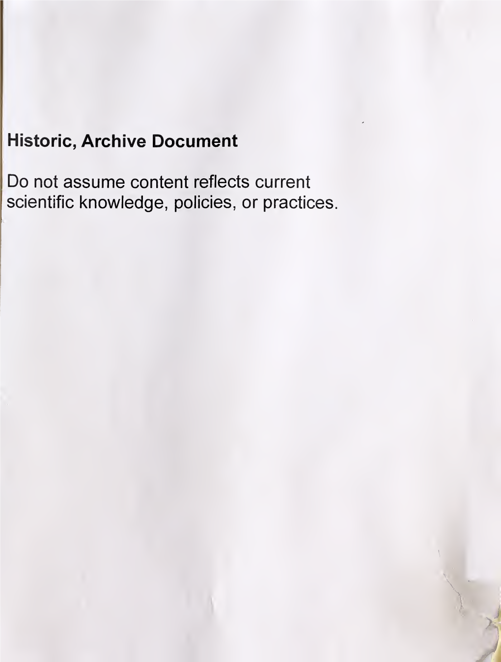 Historic, Archive Document