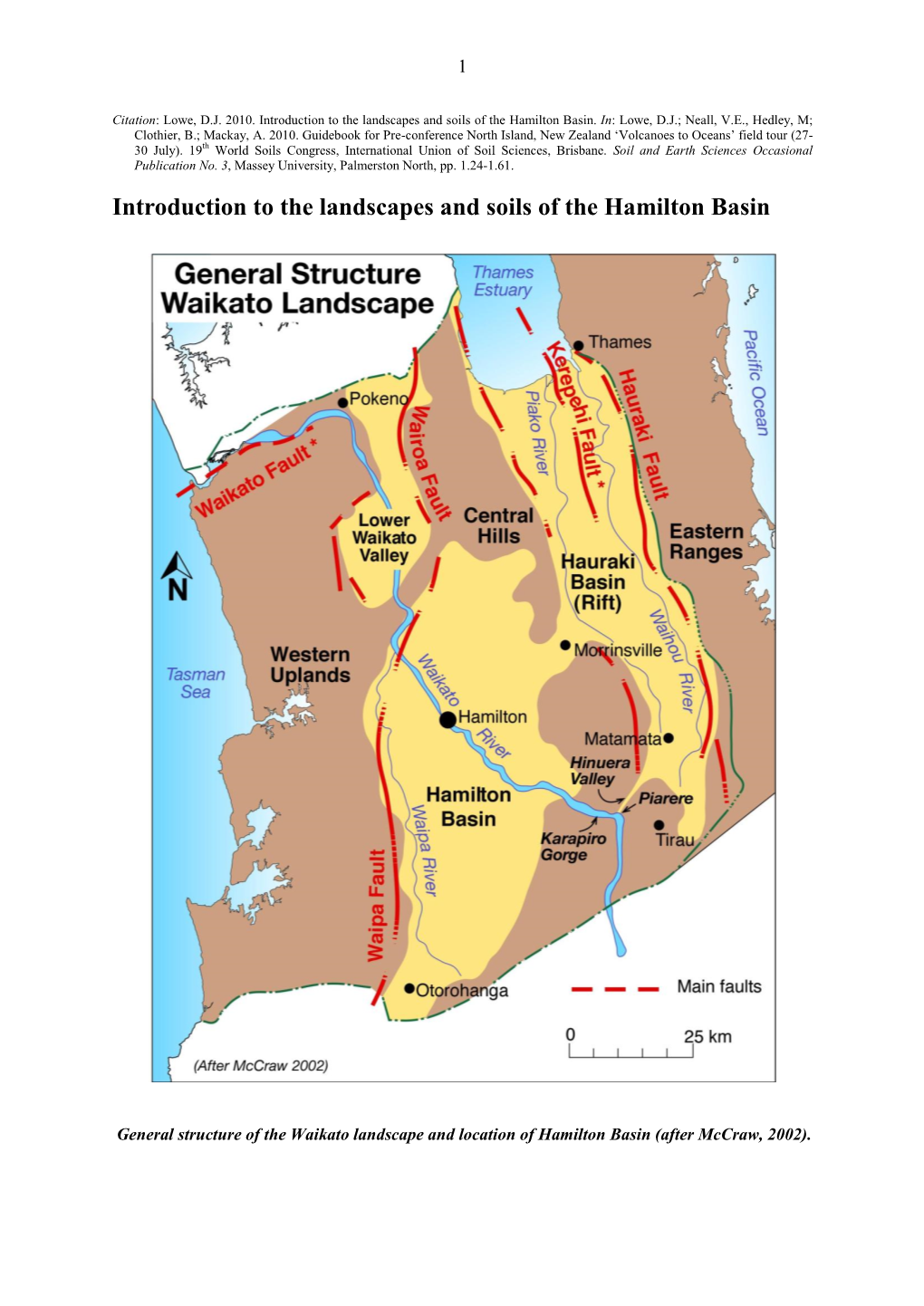 Introduction to the Landscapes and Soils of the Hamilton Basin